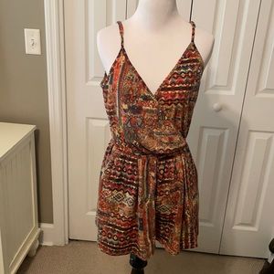 Loveriche printed romper.